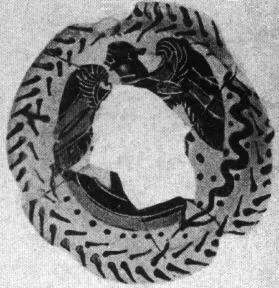 PLATE (ATHENIAN, BLACK-FIGURE)