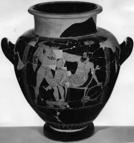STAMNOS (ATHENIAN, RED-FIGURE)