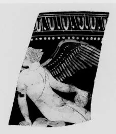 FRAGMENT (SOUTH ITALIAN, GNATHIAN, BLACK GLAZE)
