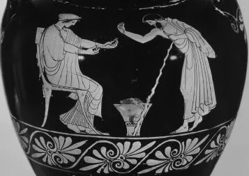 AMPHORA, NECK (ATHENIAN, RED-FIGURE)