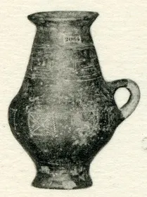 OINOCHOE (ETRUSCAN, BUCCHERO)