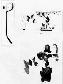 LEKYTHOS, FRAGMENTS (ATHENIAN, BLACK-FIGURE)