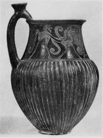 OINOCHOE (FALISCAN, IMPASTO)