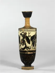 LEKYTHOS (ATHENIAN, BLACK-FIGURE)