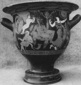 KRATER, BELL (ATHENIAN, RED-FIGURE)