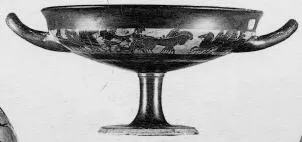 CUP, LITTLE MASTER BAND (ATHENIAN, BLACK-FIGURE)