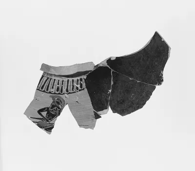Attic Black-Figure Hydria Fragment