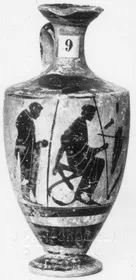 LEKYTHOS (ATHENIAN, BLACK-FIGURE)