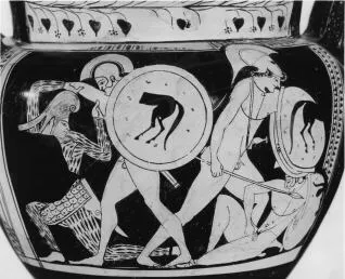 KRATER, COLUMN (ATHENIAN, RED-FIGURE)