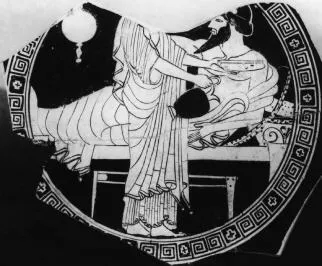 CUP (ATHENIAN, RED-FIGURE)