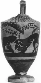 LEKYTHOS (ATHENIAN, BLACK-FIGURE)