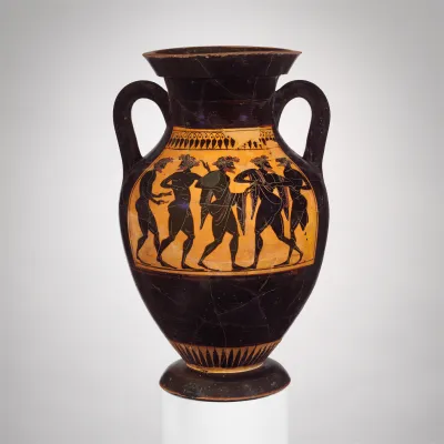 Terracotta amphora (jar)