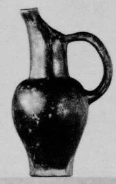 OINOCHOE (ETRUSCAN, BLACK GLAZE)