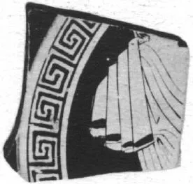 CUP, FRAGMENT (ATHENIAN, RED-FIGURE)