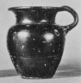 OINOCHOE (ITALIOTE, BLACK GLAZE)
