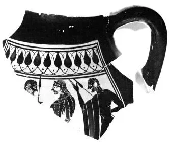 AMPHORA, BELLY, FRAGMENT (ATHENIAN, BLACK-FIGURE)
