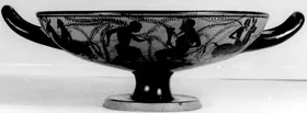 CUP A (ATHENIAN, BLACK-FIGURE)