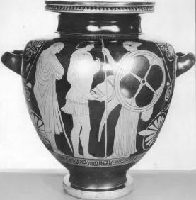STAMNOS (ATHENIAN, RED-FIGURE)