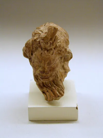 Terracotta head of Pan