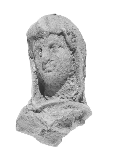 Hooded Female Head