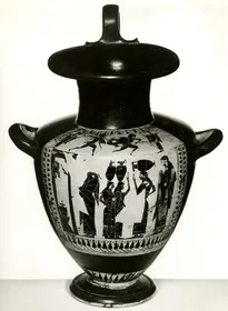 HYDRIA (ATHENIAN, BLACK-FIGURE)