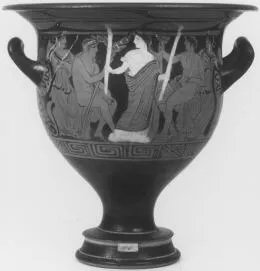 KRATER, BELL (ATHENIAN, RED-FIGURE)
