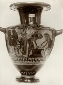 HYDRIA (ATHENIAN, BLACK-FIGURE)