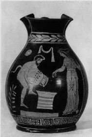 CHOUS (SOUTH ITALIAN, LUCANIAN, RED-FIGURE)
