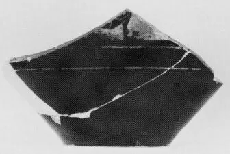 MASTOID, FRAGMENT (ATHENIAN, BLACK-FIGURE)