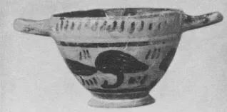 SKYPHOS (ATHENIAN, BLACK-FIGURE)