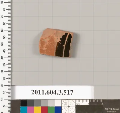 Terracotta fragment of a column-krater (bowl for mixing wine and water)