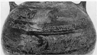 AMPHORA, BELLY (ETRUSCO-CORINTHIAN, BLACK-FIGURE)