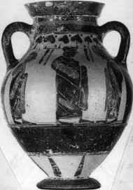 AMPHORA, BELLY, TYPE B (ATHENIAN, BLACK-FIGURE)