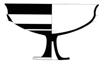 CUP, LITTLE MASTER BAND (ATHENIAN, BLACK-FIGURE)