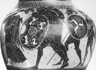 AMPHORA, BELLY, TYPE A (ATHENIAN, BLACK-FIGURE)