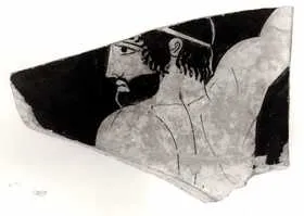 KRATER, CALYX, FRAGMENT (ATHENIAN, RED-FIGURE)