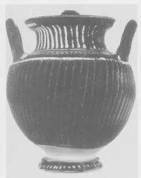 LEBES (ITALIOTE, BLACK GLAZE)