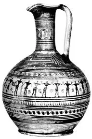 OINOCHOE (ATHENIAN GEOMETRIC, SILHOUETTE)