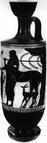 LEKYTHOS (ATHENIAN, BLACK-FIGURE)
