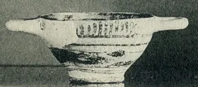 SKYPHOS (CORINTHIAN, BLACK PATTERN)