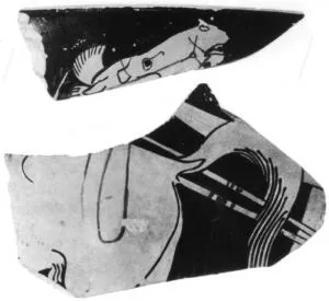 CUP, FRAGMENTS (ATHENIAN, RED-FIGURE)