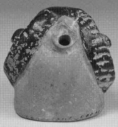 FIGURE VASE, ALABASTRON (EAST GREEK)