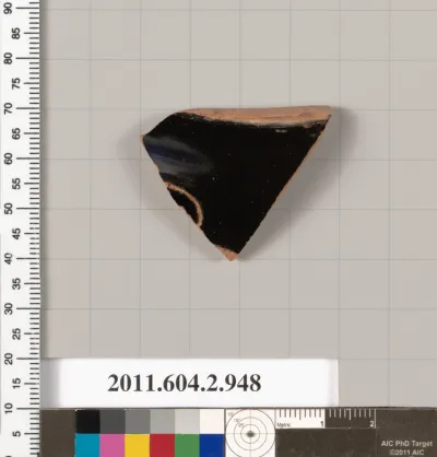 Terracotta fragment of an oinochoe (jug)