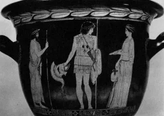 KRATER, BELL (ATHENIAN, RED-FIGURE)