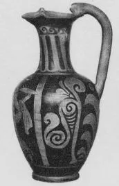 OINOCHOE (ETRUSCAN, RED-FIGURE)