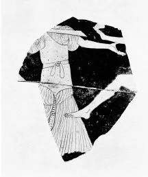 CUP, FRAGMENT (ATHENIAN, RED-FIGURE)