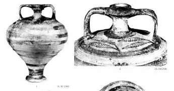 STIRRUP JAR (MYCENEAN)