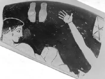 CUP, FRAGMENT (ATHENIAN, RED-FIGURE)