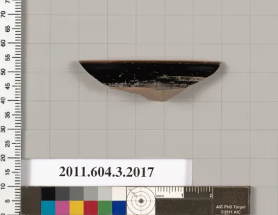 Terracotta fragment of a kylix (drinking cup)?