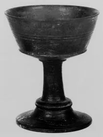 CHALICE (ETRUSCAN, BUCCHERO)